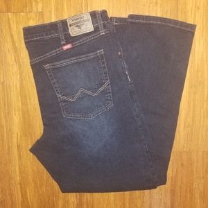 Mens Wrangler Denim Jeans Size 36x30 36w 30L